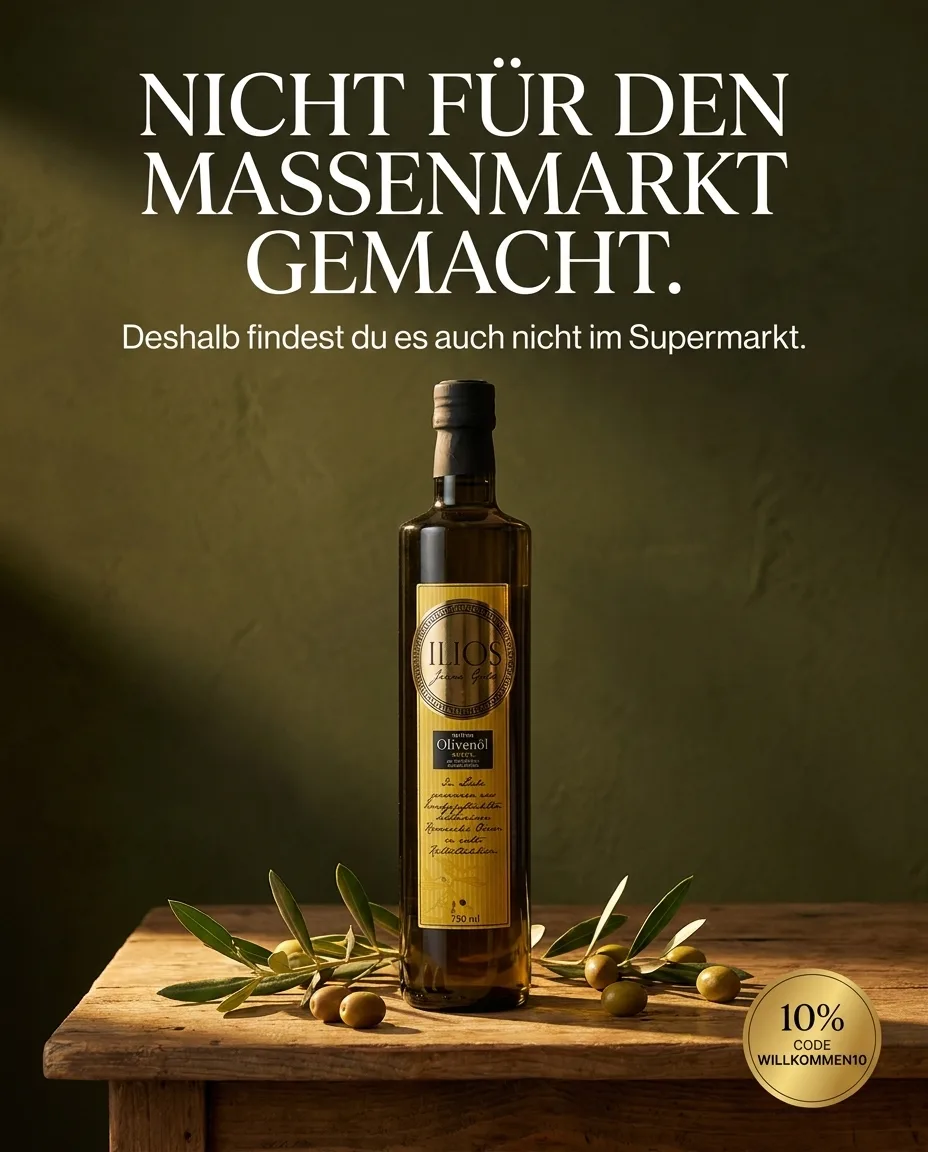 Ilios Grünes Gold – Nahrungsmittelunternehmen (E-Commerce)