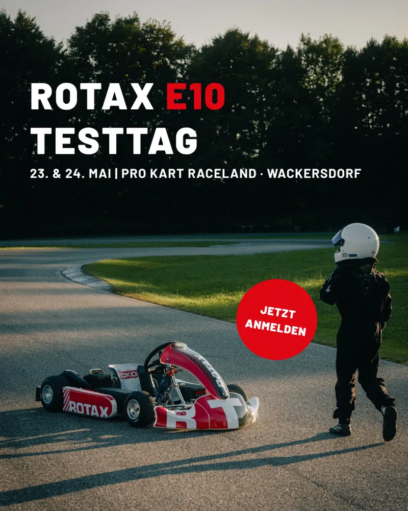 Meta Werbeanzeige – Kartodrom Rotax E10 Testtag