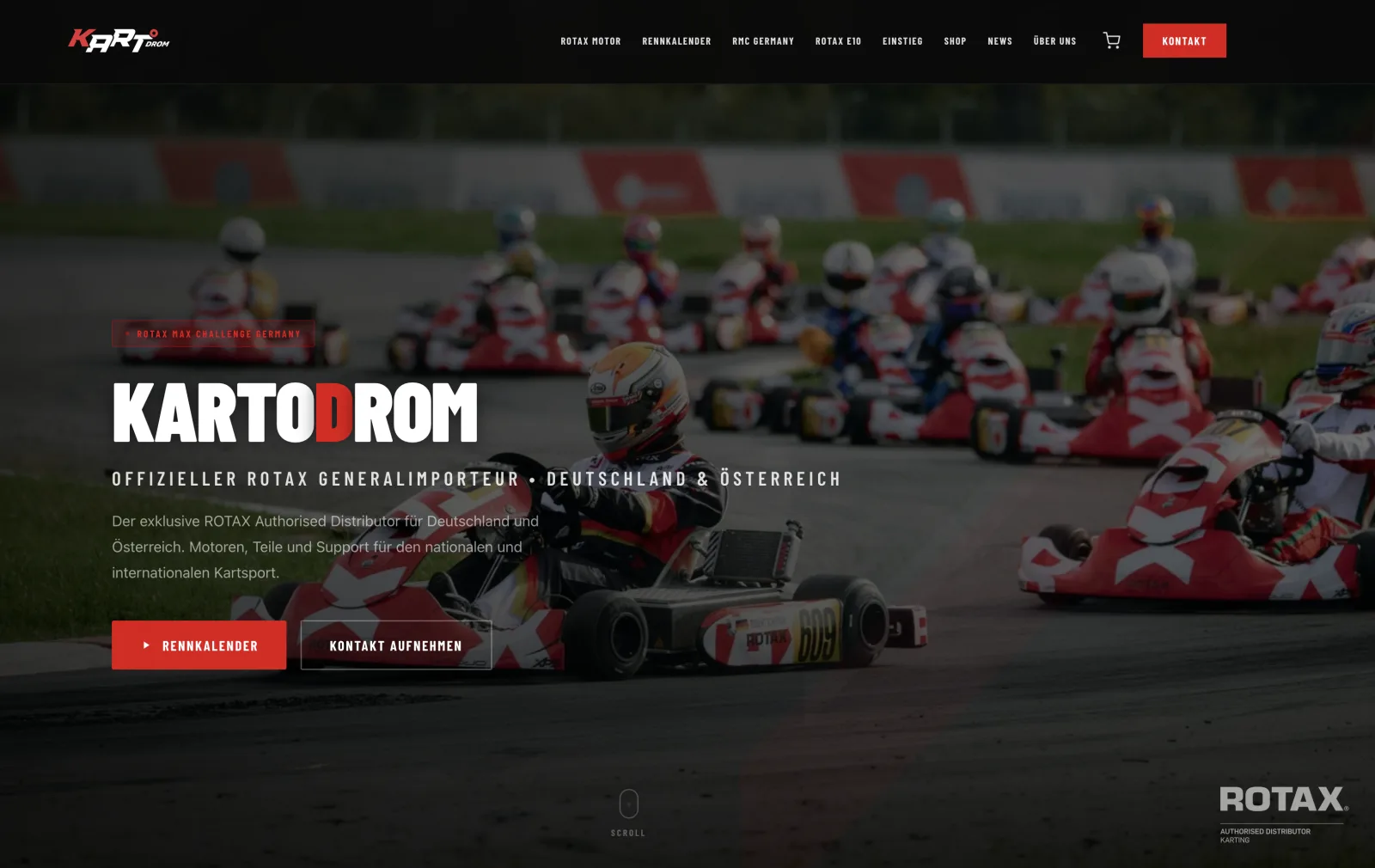 Website-Relaunch – Kartodrom